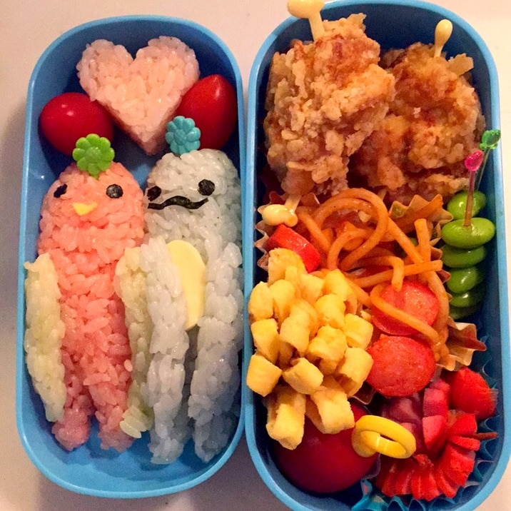 子供の遠足に！もけけ弁当♪